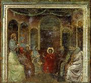 GIOTTO di Bondone Christ among the Doctors Spain oil painting artist